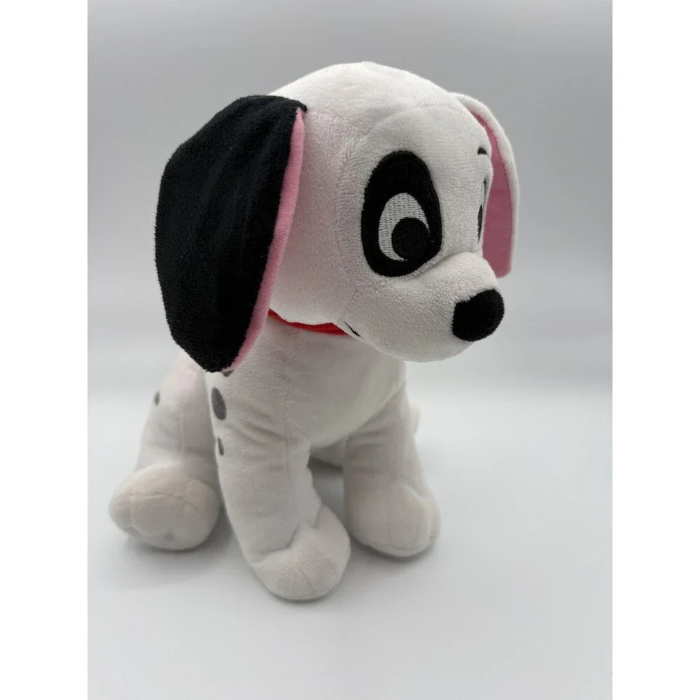 101 Dalmatian Dog Plush Stuffed Animal Toy Small White Black Spots Puppy